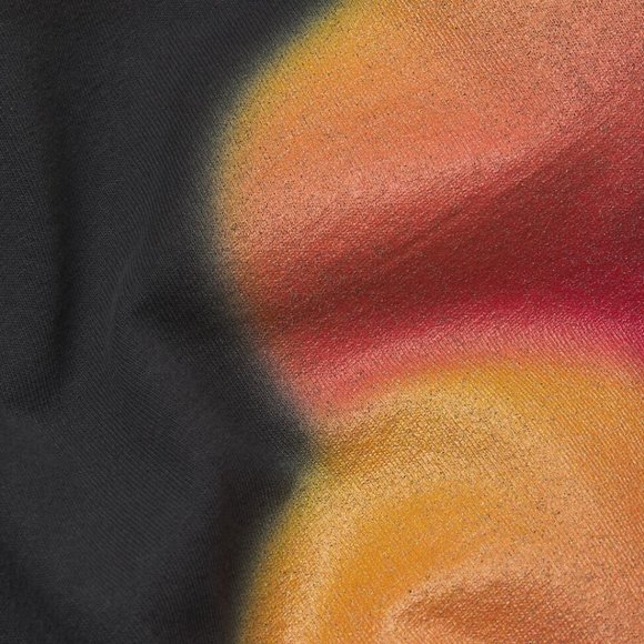 Polite Worldwide Men's Balance Lava Lamp Painted Graphic SS Crew T-Shirt Black - Picture 5 of 6